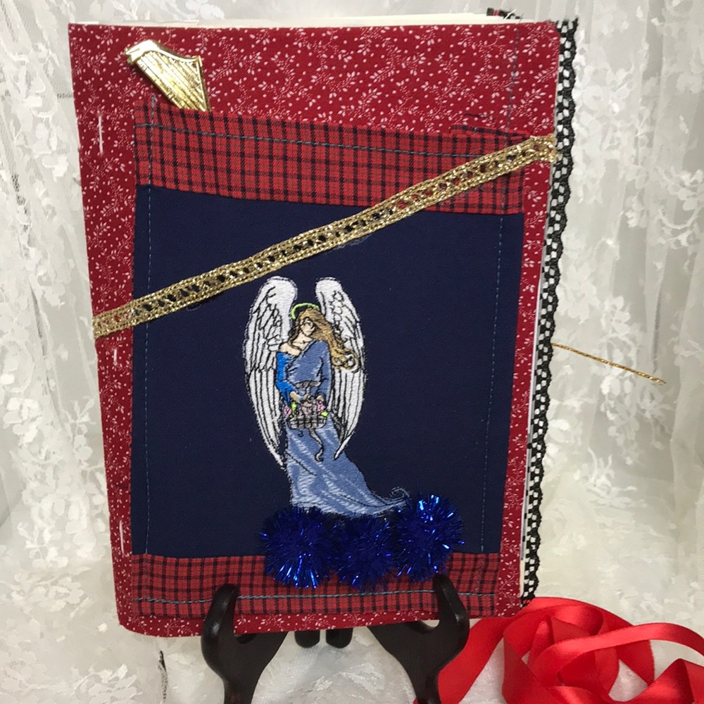 Angel Themed Christmas Junk Journal 110+ Pages
